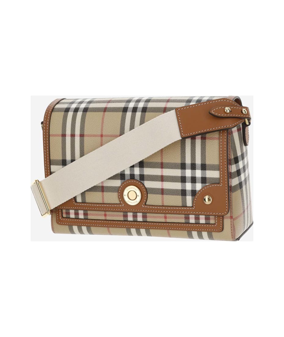 ショルダーバッグ・ポシェット [Burberry] Shoulder Bag With Check Pattern Burberry Shoulder Bag With Check Pattern | italist