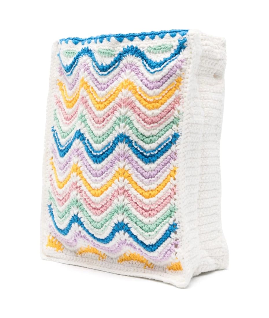 CasablancaカサブランカGradient Wave Crochet Toteトートバッグ Casablanca Gradient Wave Tote Bag | BDC Paris I Boys Don't Cry