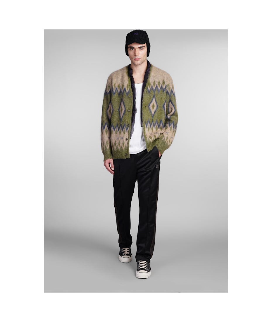 トップス Needles Cardigan Jacket Needles Mohair Cardigan Zigzag in Taupe | FWRD
