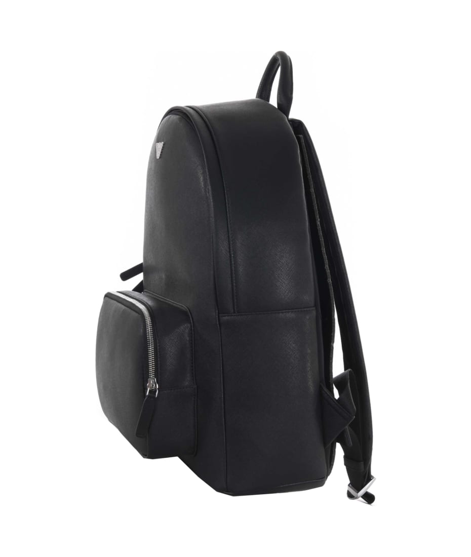 Emporio Armani Black Backpack | italist