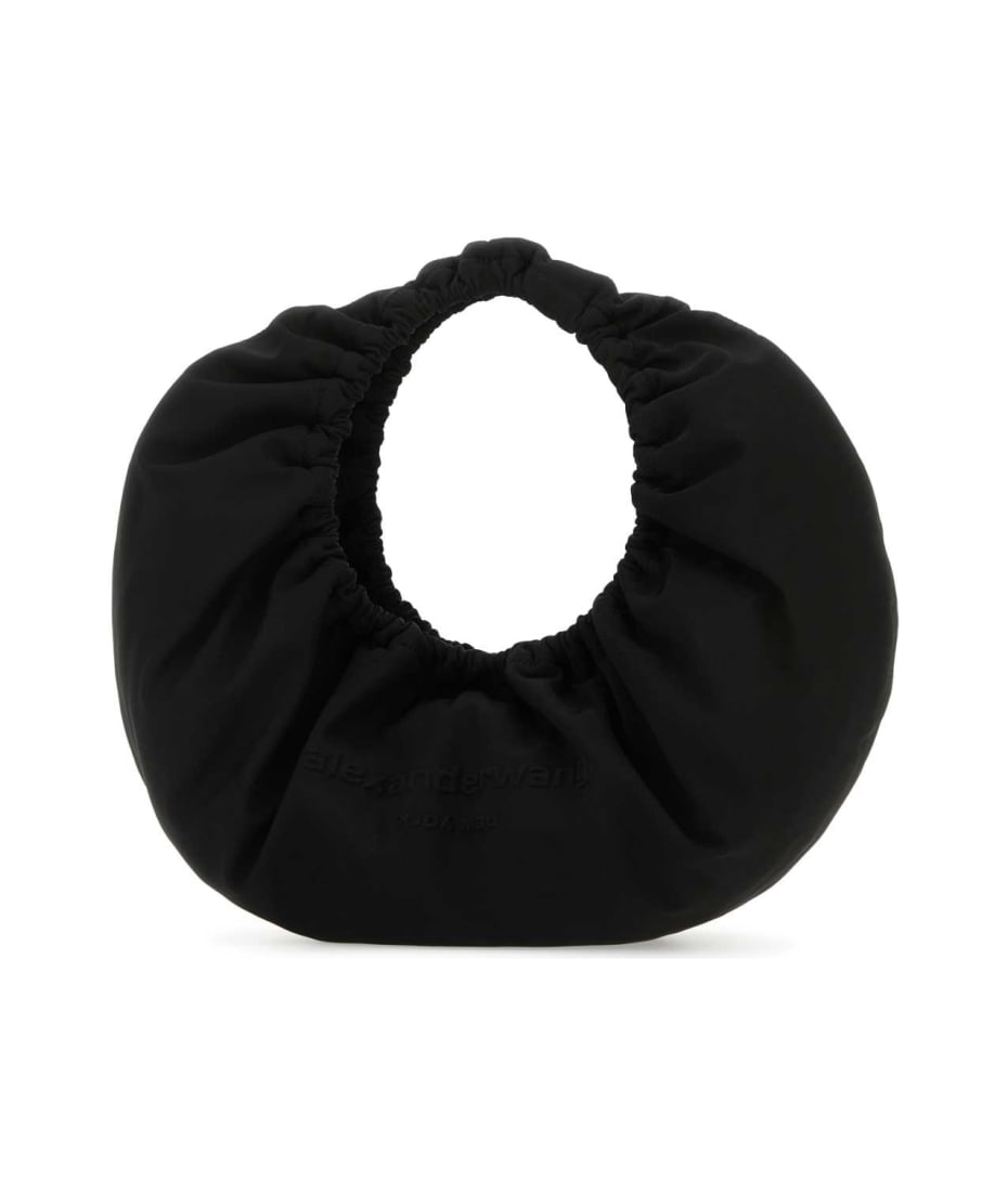【送料&関税込】Alexander Wang Black Fabric Crescent Medium Alexander Wang Black Fabric Crescent Medium Handbag