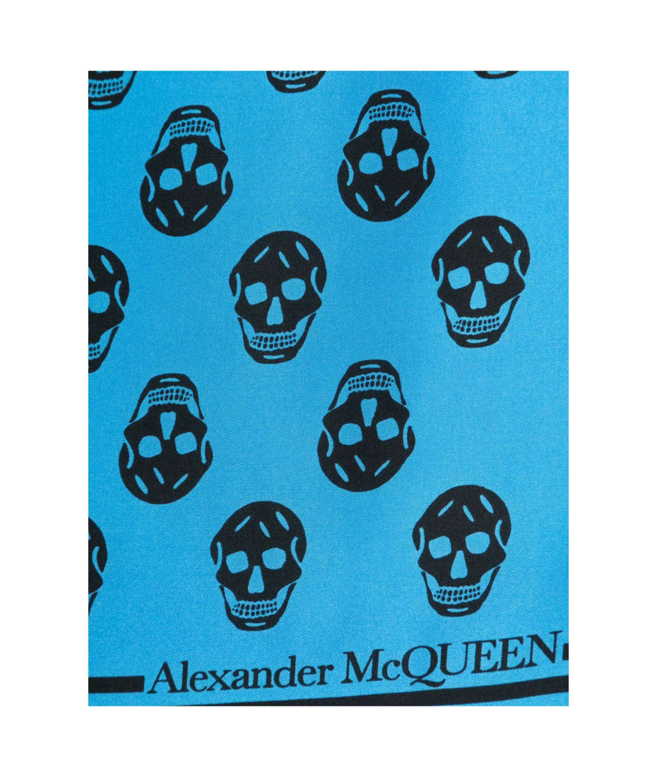 【送料&関税込】Alexander McQueen Fo Biker 90x90 Twill Silk Alexander McQueen Fo Biker 90x90 Twill Silk | italist