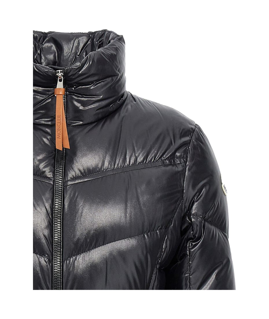 Moncler Logo Patch Down Jacket | italist