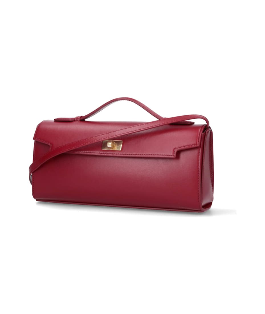 クラッチバッグ ANYA HINDMARCH MORTIMER LEATHER CLUTCH WITH SHOULDER STRAP Mortimer Clutch | Anya Hindmarch US