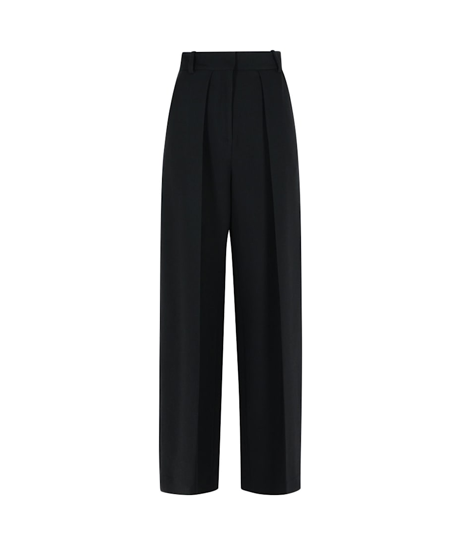 【送料&関税込】Khaite maris Black Polyester Blend Pants Khaite 'maris' Black Polyester Blend Pants | italist, ALWAYS