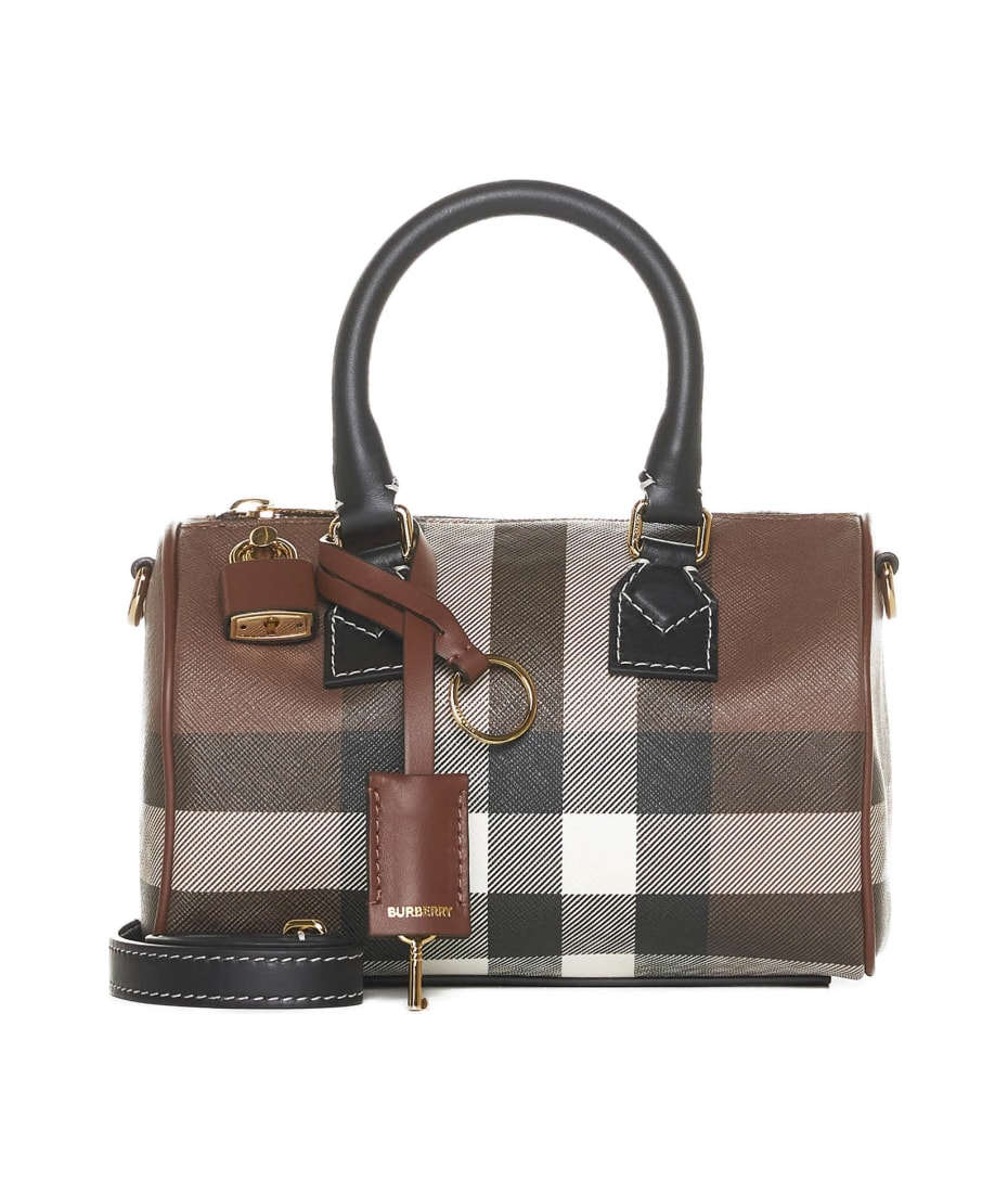 【送料&関税込】Burberry bowling Check Medium Size Hand Bag Burberry Medium Check Bowling Bag | Nordstrom