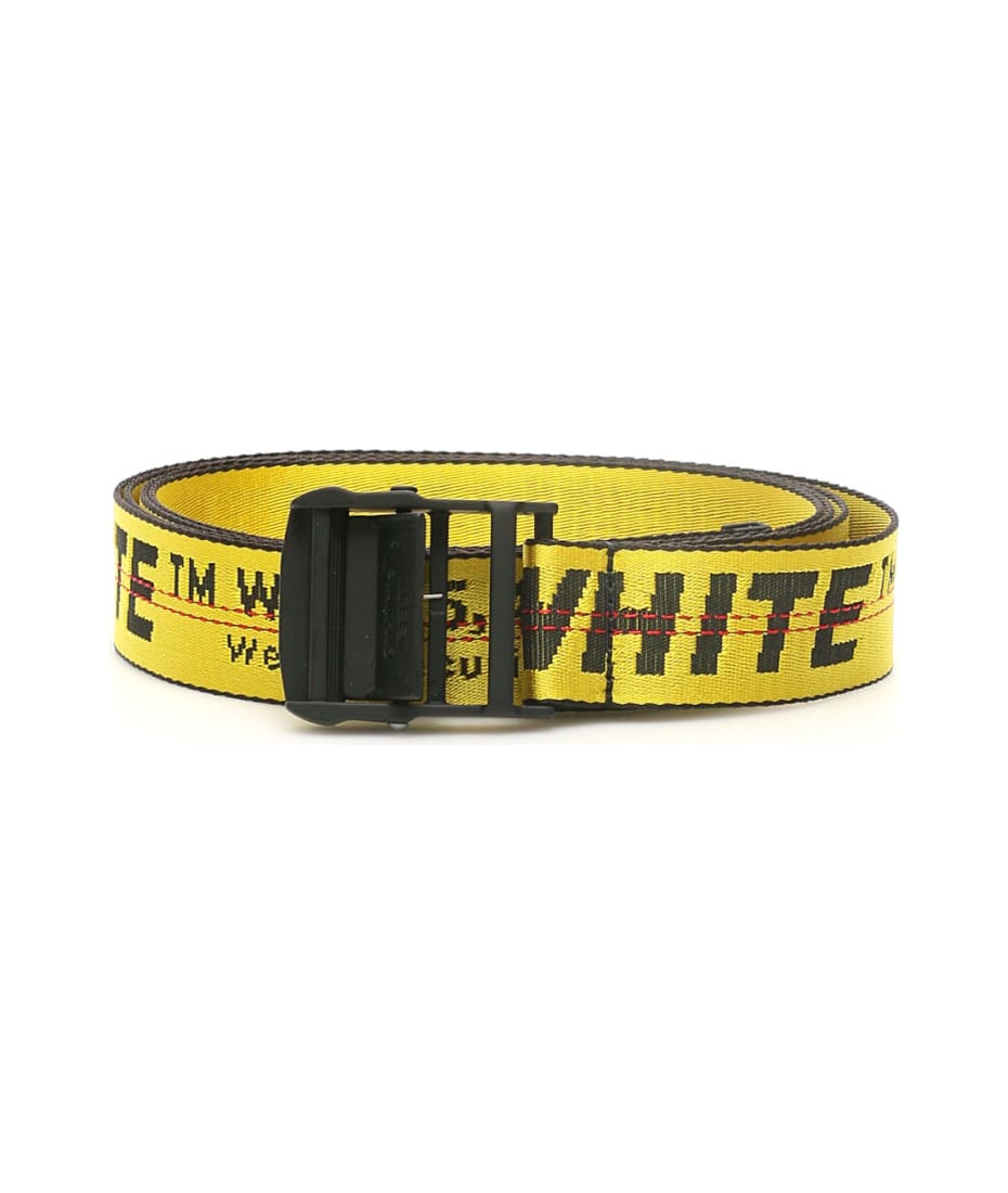 off white industrial belt sale