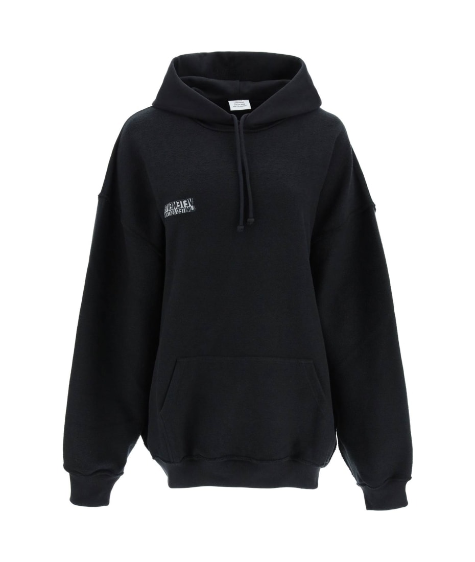 VETEMENTS Inside-out Oversized Hoodie フリース 通販 | italist