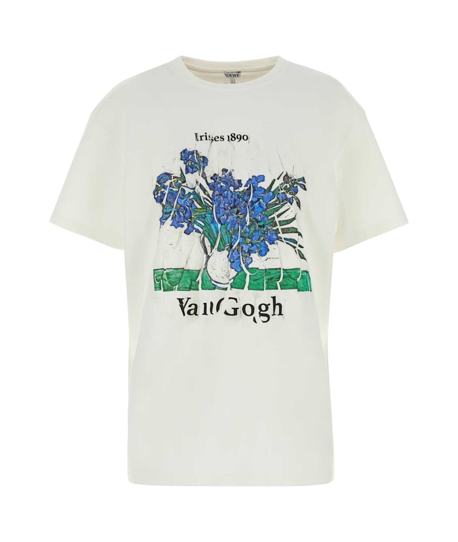 Tシャツ・カットソー LOEWE White Cotton Blend Oversize T-Shirt Loewe White Cotton Blend Oversize T-shirt | italist, ALWAYS