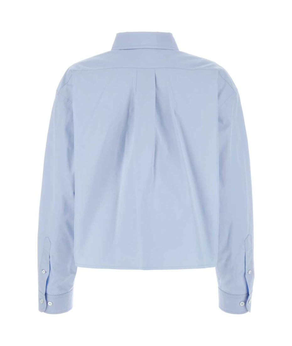 トップス MiuMiu 99ss archive light blue shirt MiuMiu 99ss archive light blue shirt