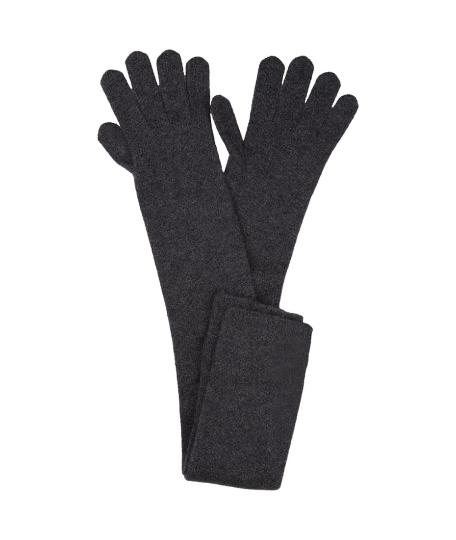 【送料&関税込】Max Mara Grey Timor Long Gloves Max Mara Grey Timor Long Gloves | italist