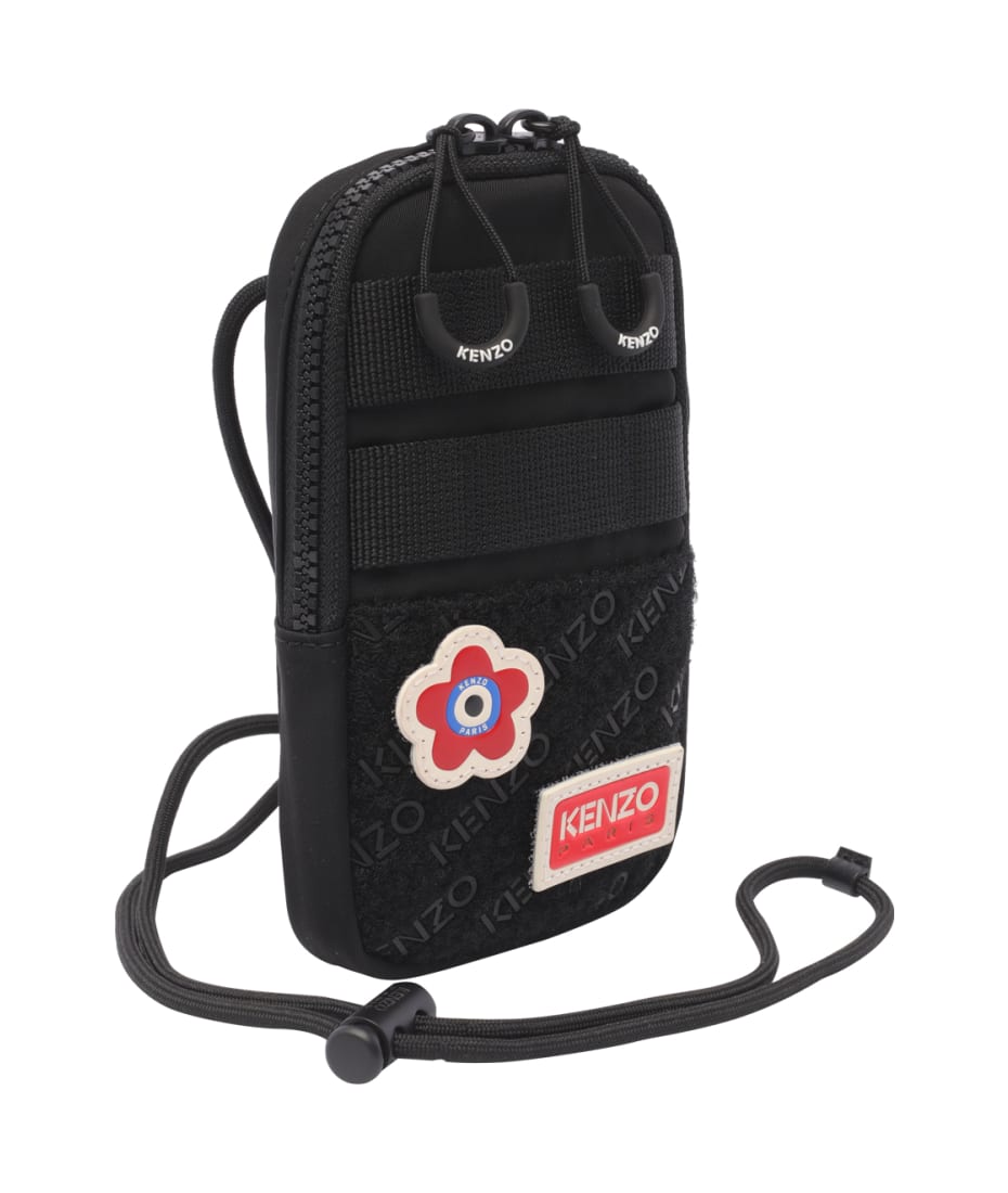 Kenzo Jungle Phone Holder On Strap | italist