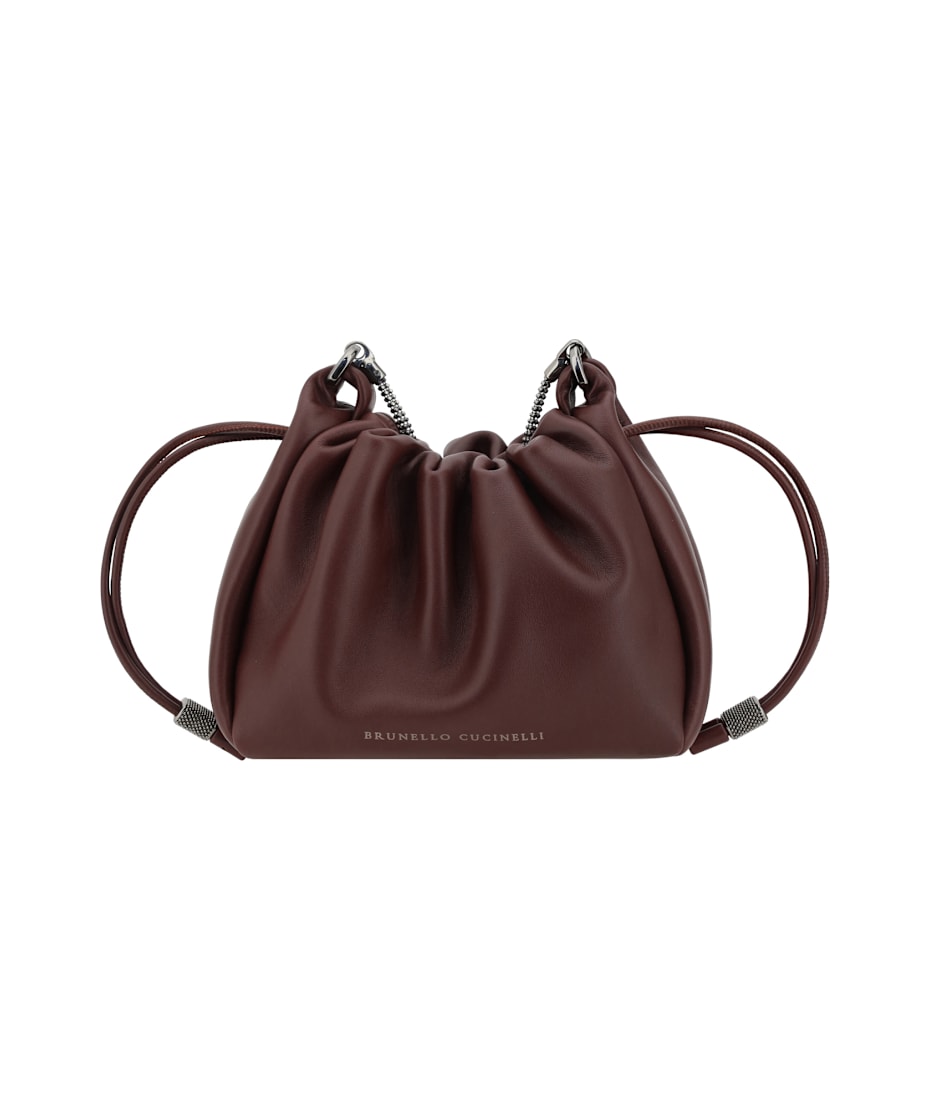 BRUNELLO CUCINELLI Mellow Bucket leather handbag