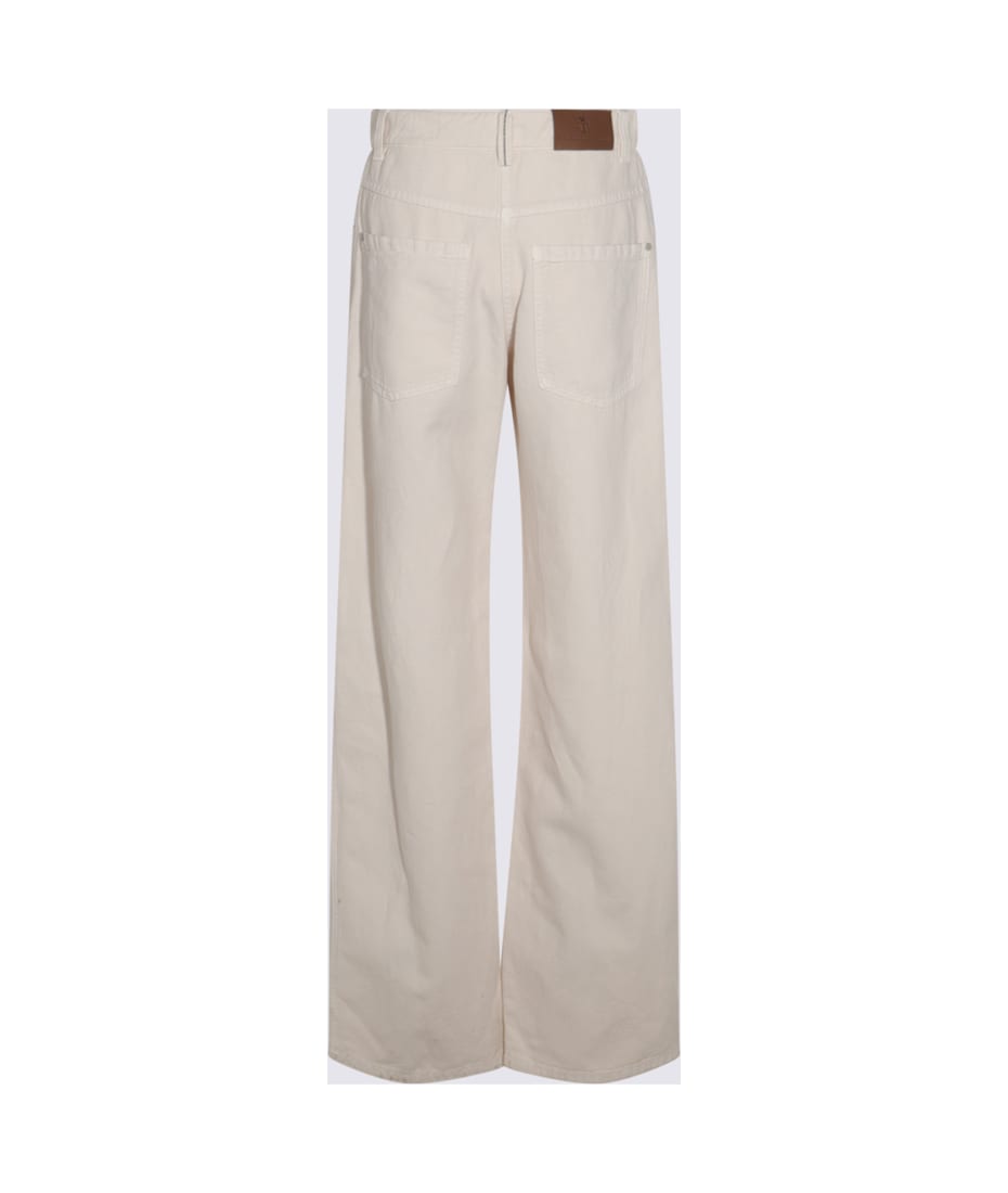 デニム・ジーパン BRUNELLO CUCINELLI WHITE COTTON JEANS Men's jeans - Luxury denim collection | Brunello Cucinelli