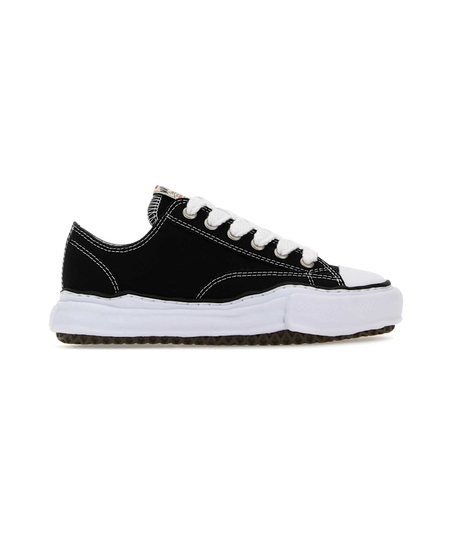 MIHARA YASUHIRO｜SNEAKERS (A12FW703 BLACK) Maison Mihara Yasuhiro CHARLES OG Sole Canvas Black A12FW703