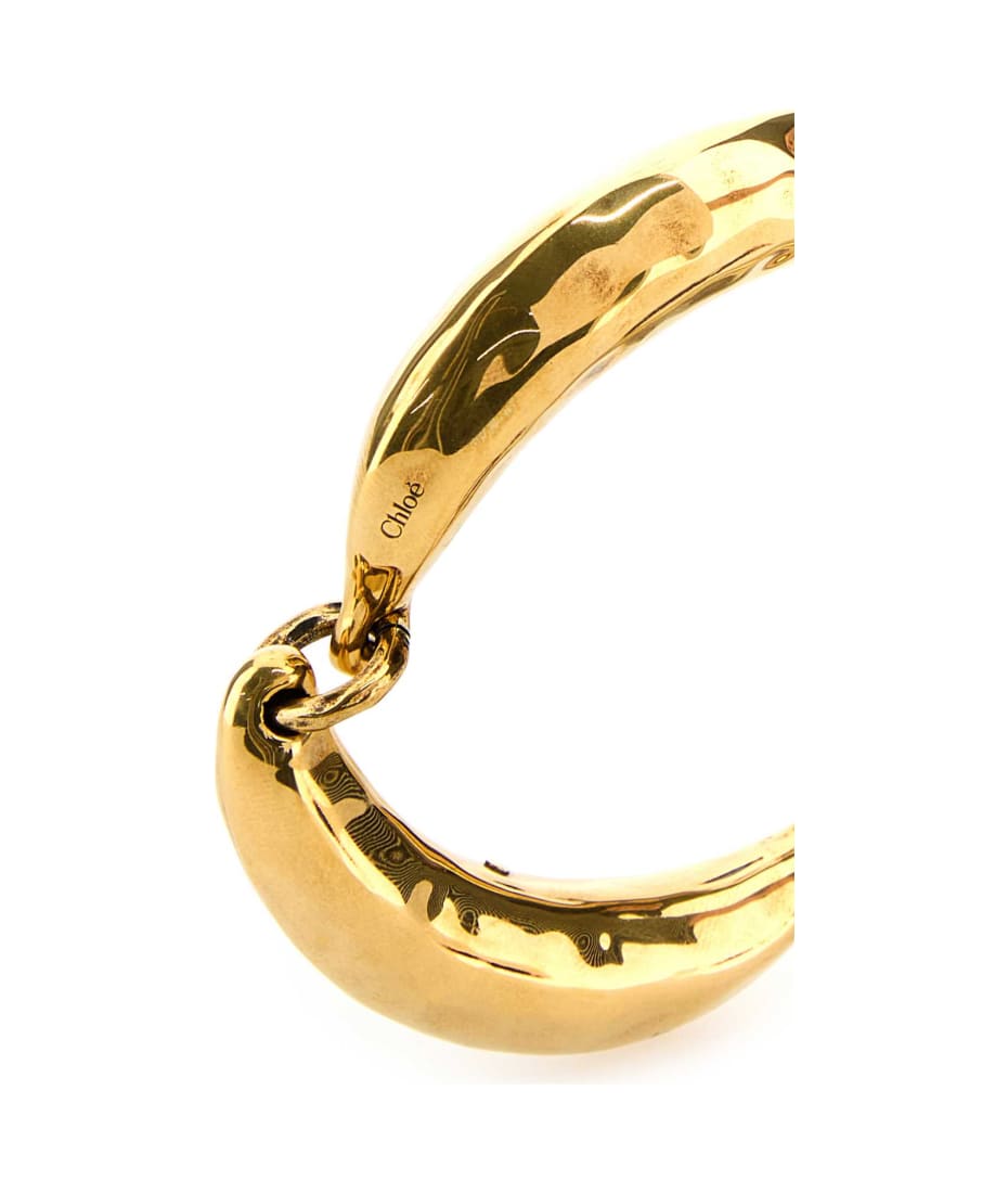Chloé Gold Metal Chloã© Bananas Bracelet | italist