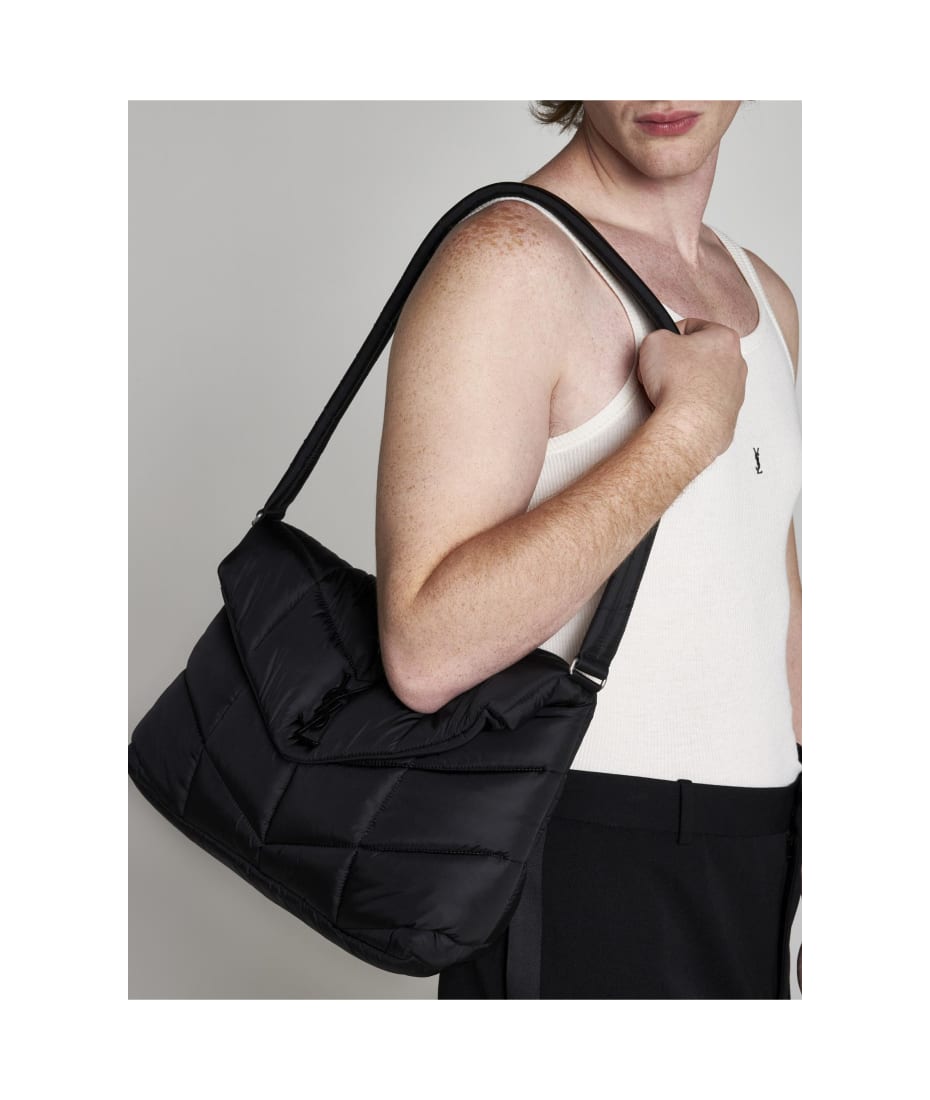 Saint Laurent Quilted Nylon Puffer Shoulder Bag | italist