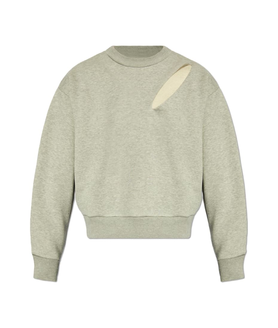 その他 alexander mcqueen Slashed sweatshirt (794769 QLAC81000) lace top alexander mcqueen top qeaah | Men's Clothing