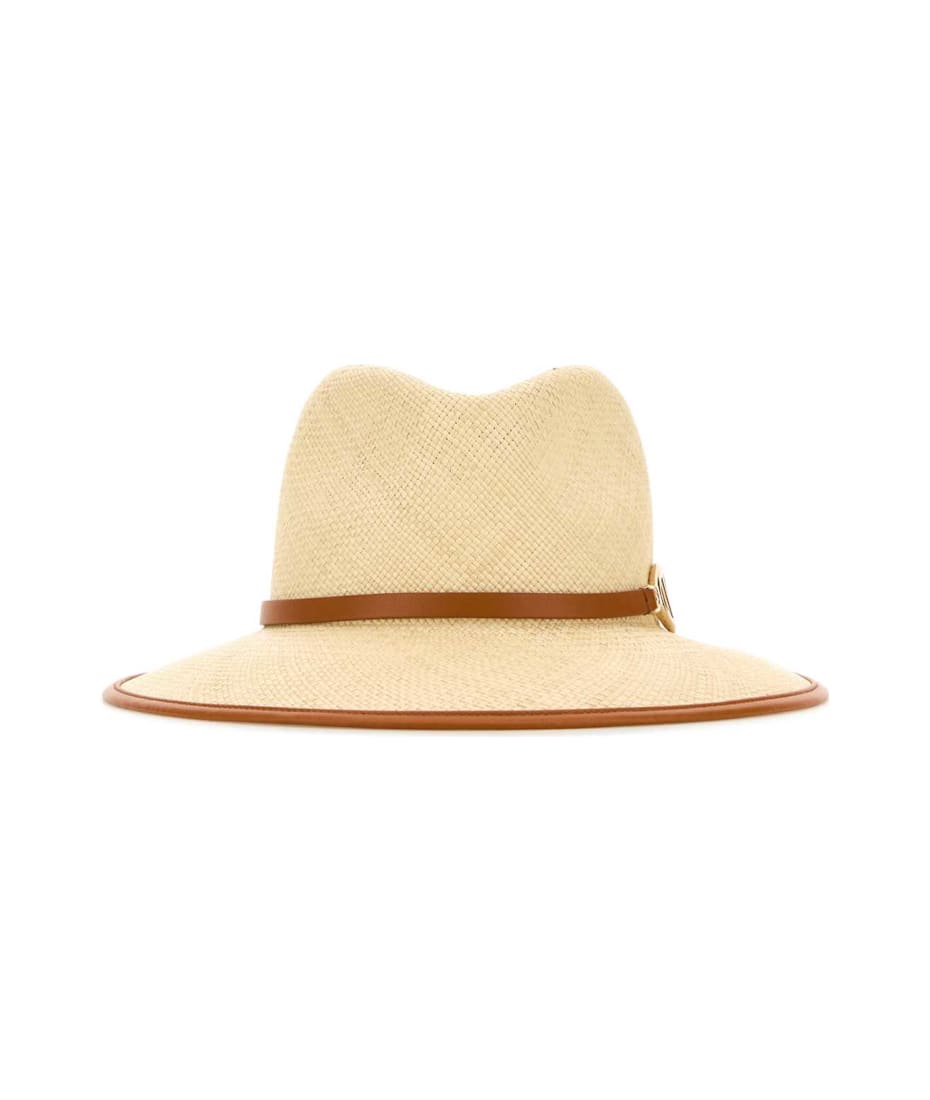 【関税&送料込】Valentino Garavani Straw Valentino Garavani Valentino Garavani Straw Bucket Hat with Toile Iconography