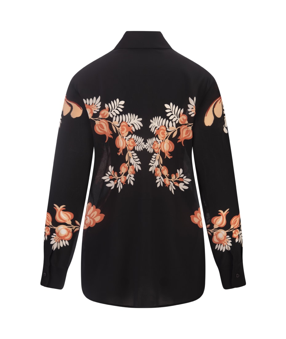 Tシャツ・カットソー ETRO SS25 Floral shirt (MRIB000199SA5F0 X0883) Etro Floral Shirt - Multicolour - Men | MRIB000199SA5F0X0883