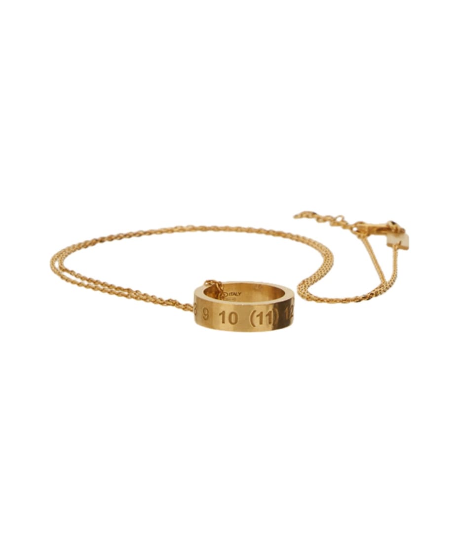 【関税&送料込】Maison Margiela Collana Con Anello Numerico Maison Margiela Numerical Ring Necklace | REVERSIBLE