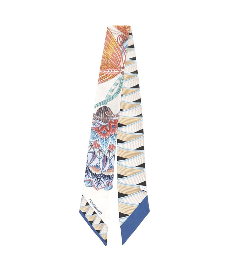 Ferragamo Giada Print Mini Bandeau スカーフ＆ストール 通販