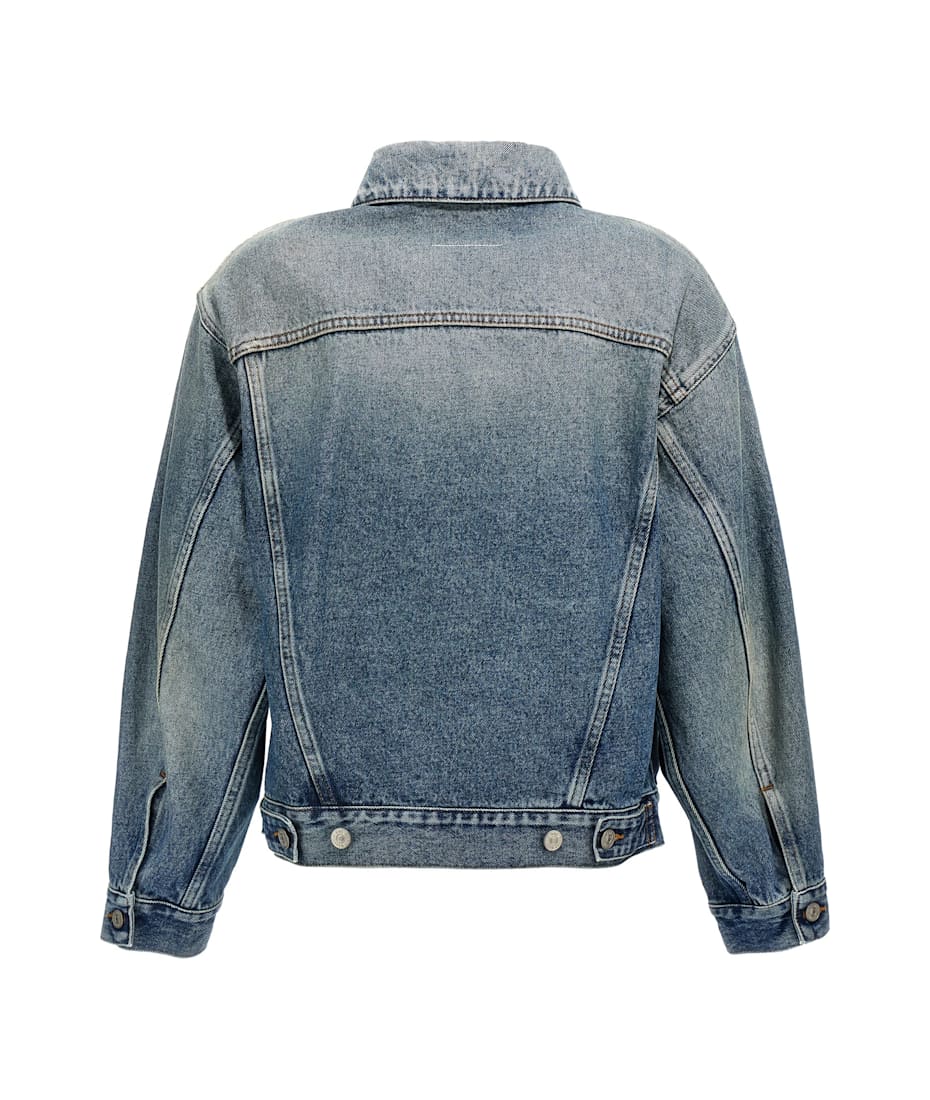 【関税＆送料込み】Mm6 Maison Margiela Cut-Out Denim Jacket MM6 Maison Margiela Cut-out Denim Jacket | italist