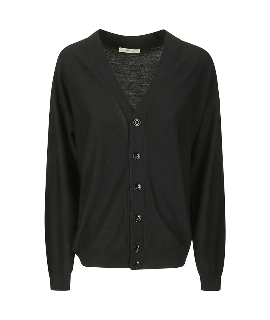 Lemaire Relaxed Twisted Cardigan - DARK NAVY