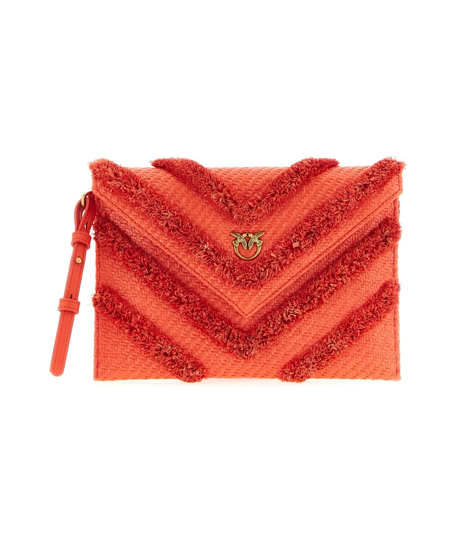 クラッチバッグ PINKO Raffia flat clutch Pinko Raffia Flat Clutch | italist