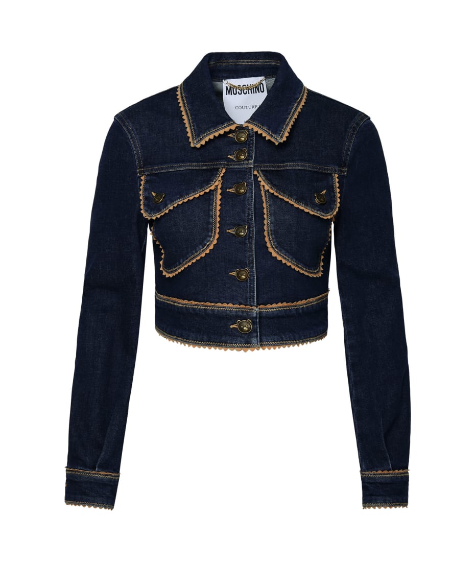 Moschino Blue Denim Jacket | italist