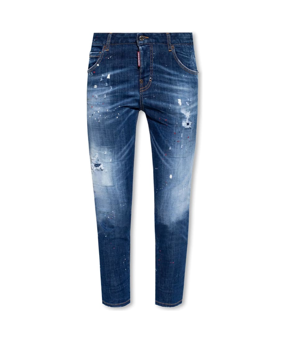 【送料&関税込】Dsquared2 Cool Girl Jeans Dsquared2 - Cool Girl cropped jeans Denim - The Corner