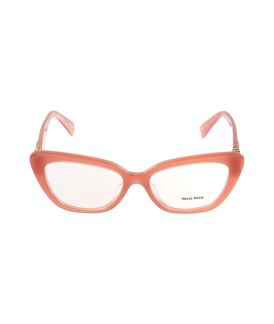 【送料&関税込】Miu Miu l Hinges Cat-eye Glasses Miu Miu Metal Hinges Cat-eye Glasses | italist