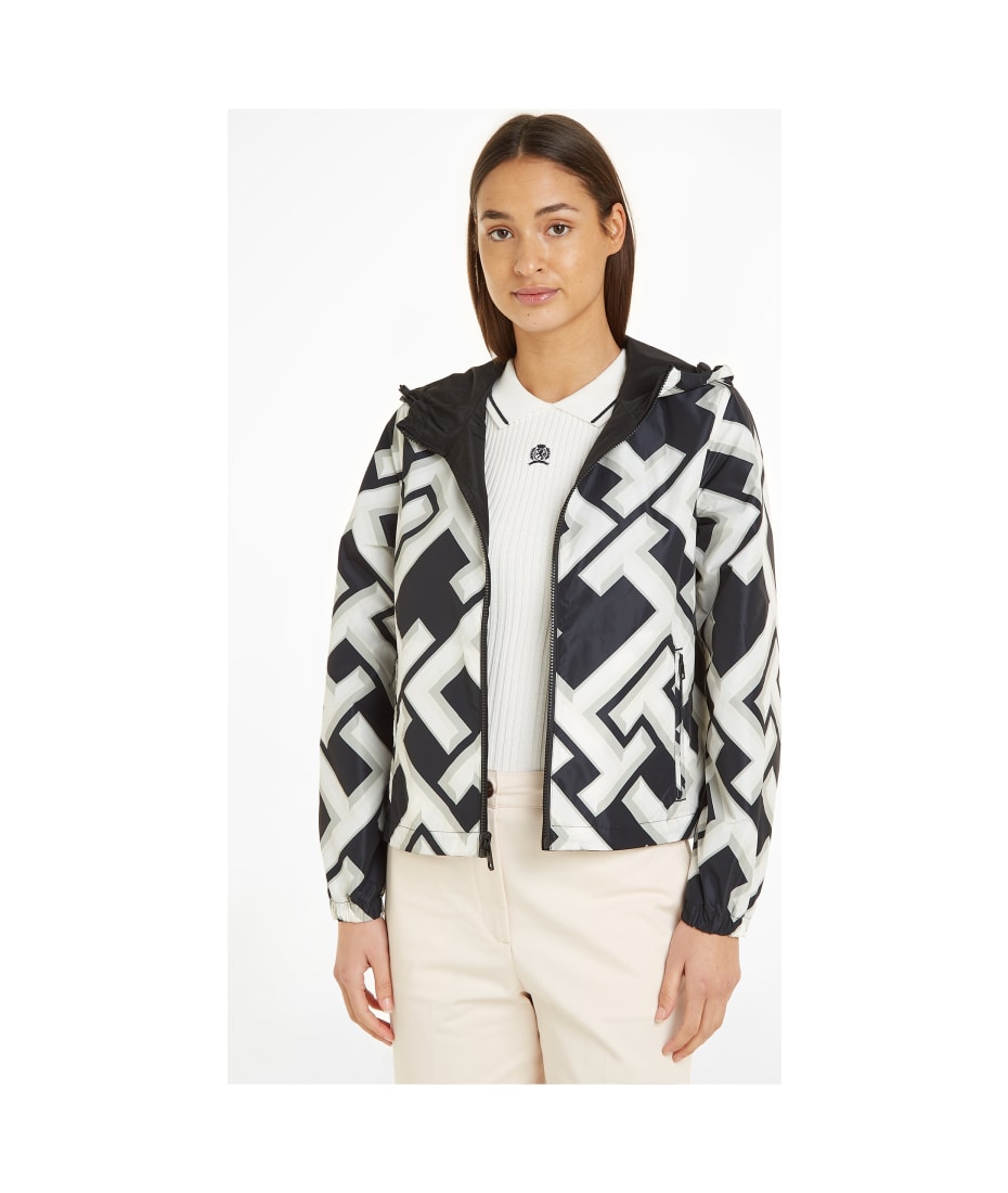 Tommy Sandales Hilfiger Reversible Jacket With Hood - Tommy Sandales Bodywear Tapered Pant