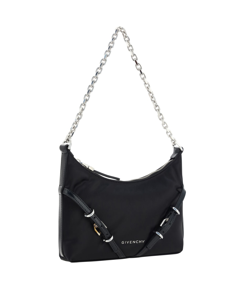 【送料&関税込】Givenchy Voyou Party Bag GIVENCHY Aged Calfskin Mini Voyou Boyfriend Party Bag Black