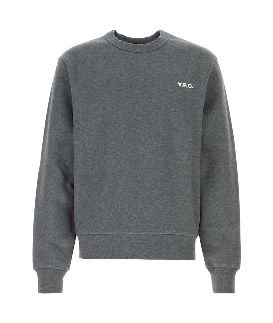 スウェット・トレーナー A.P.C. Grey Cotton Sweatshirt Stone sweatshirt | Organic fleece | A.P.C. Ready-to-Wear