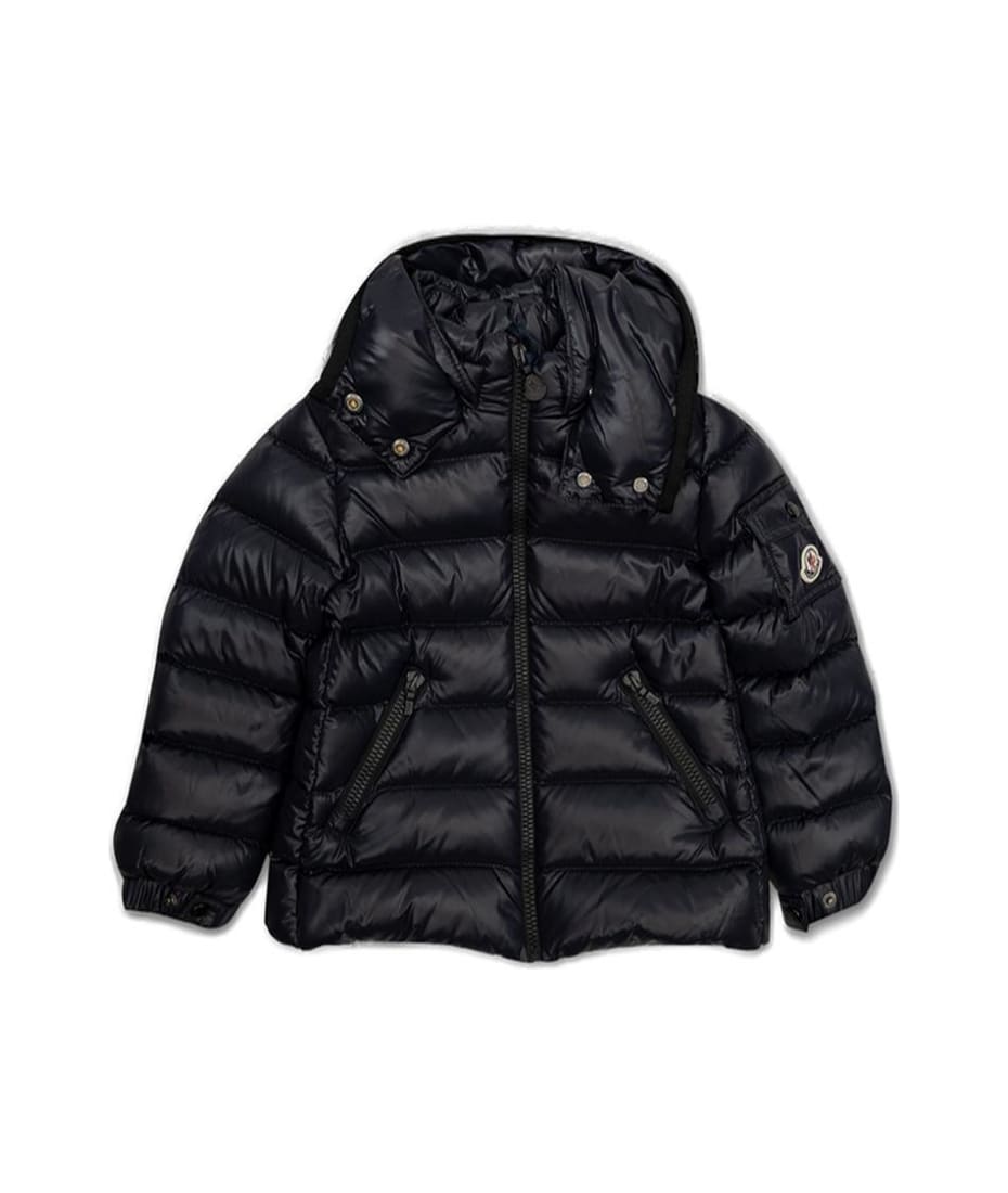 MONCLER☆DERVOX 袖ロゴパッチ ダウンパディングジャケット Moncler Logo Patch Hooded Down Jacket コート＆ジャケット