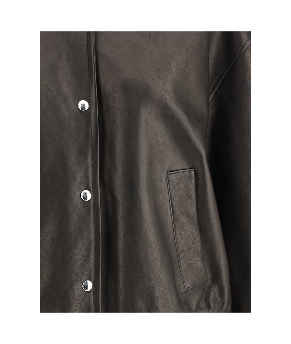 Khaite Spence Leather Jacket | italist