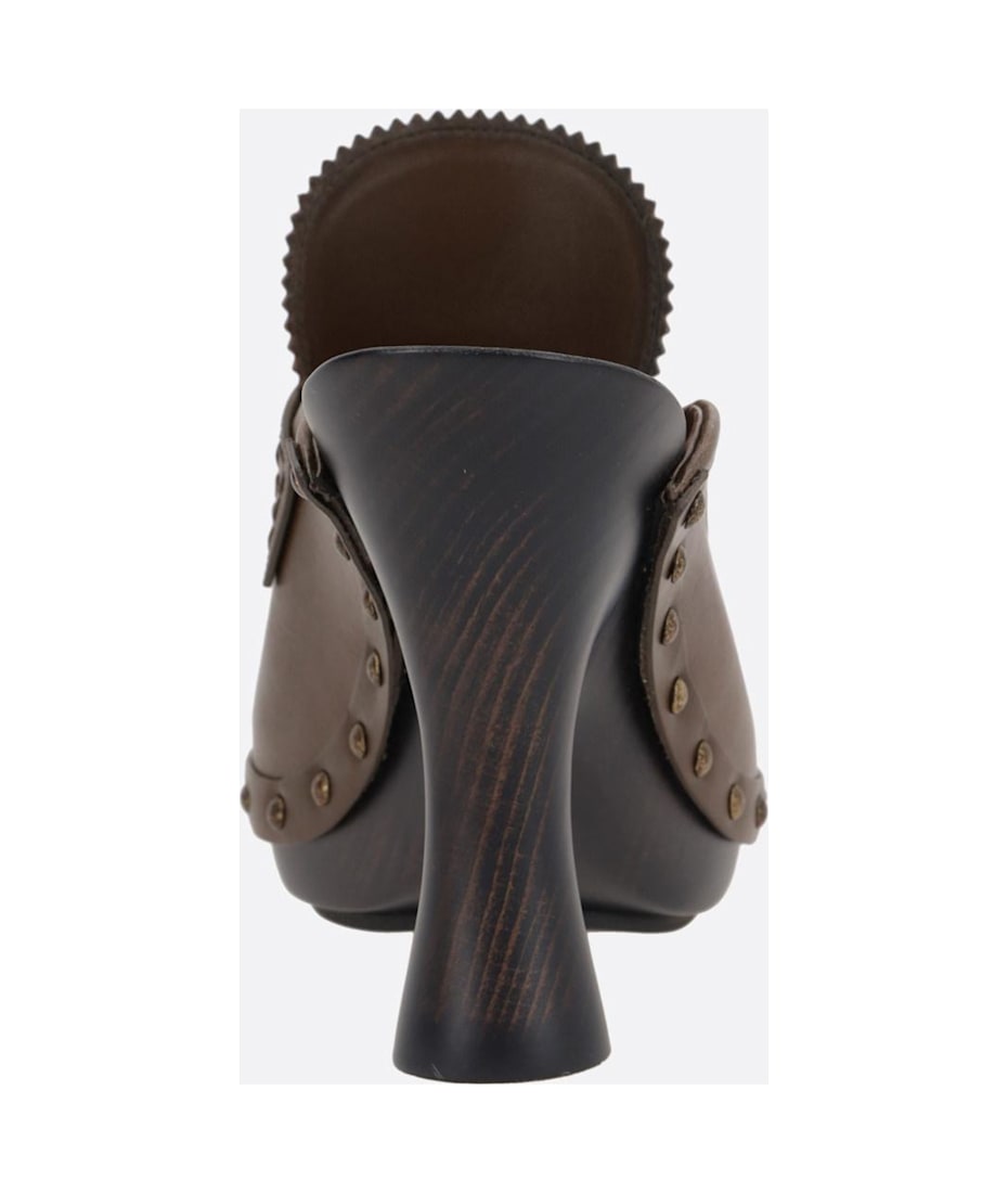 サンダル・ミュール BURBERRY POTTER CLOGS IN SMOOTH LEATHER 40997919-56E4-4AB5-B7A7-