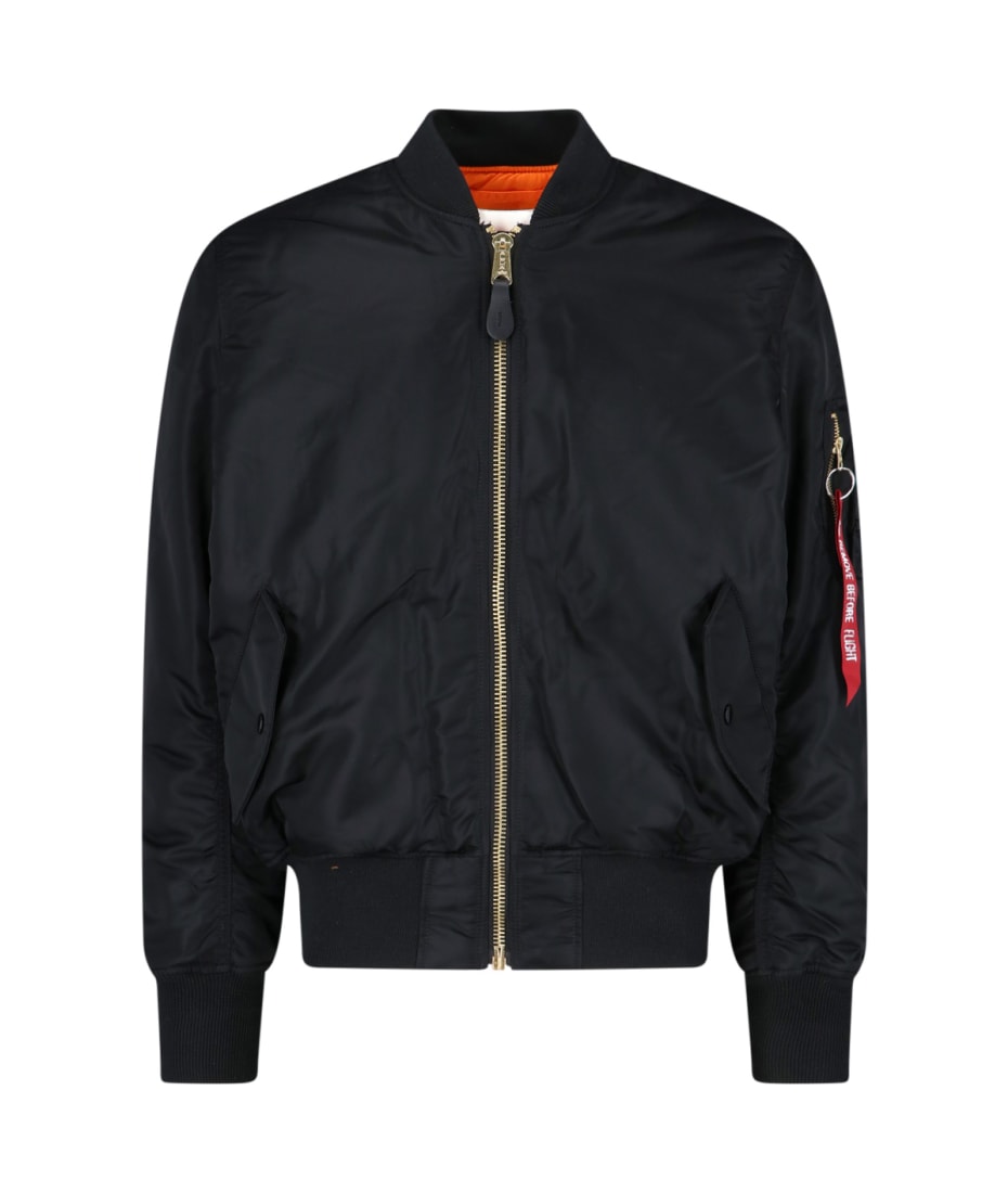 Alpha Industries MA-1 Reversible Bomber Jacket | Green