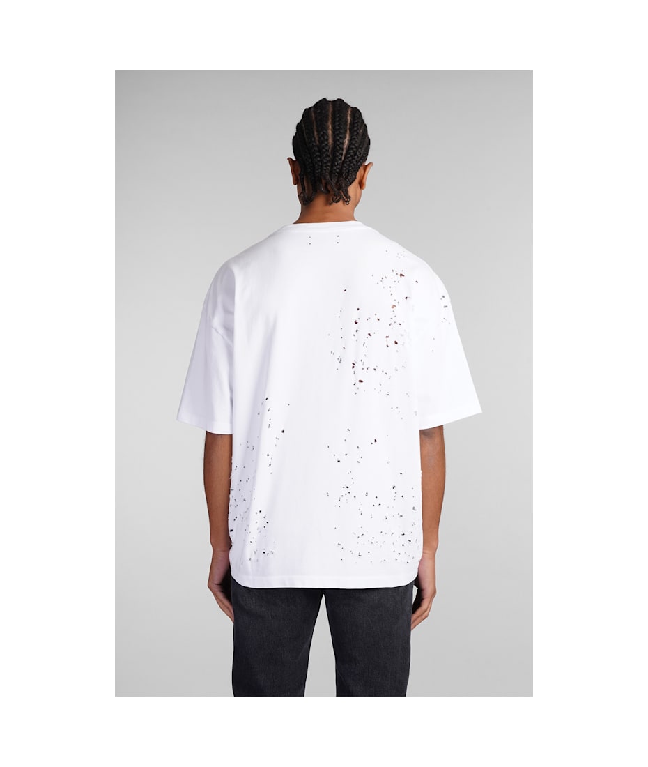 Tシャツ・カットソー AMIRI Men T Shirts AMJYTE1130 ALABASTER Beige AMIRI: T-shirt men - Beige | Amiri t-shirt AMJYTE1130 online