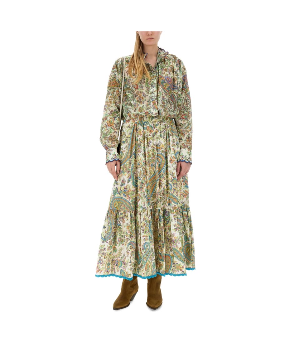 スカート ETRO SS24 LONG SKIRT (WRFA0016_99SA568X0801) Etro Long Skirt | italist
