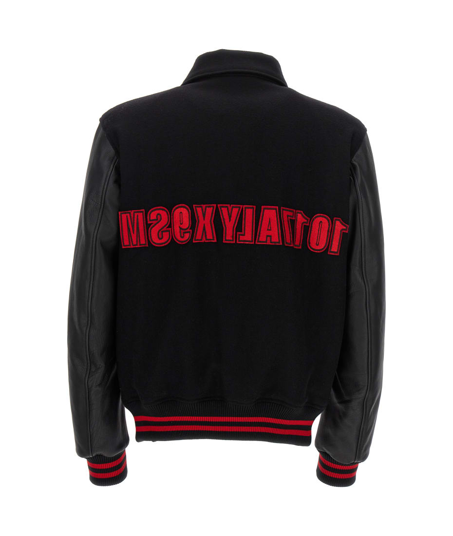 1017 ALYX 9SM, LEATHER PATCH LOGO VARSITY