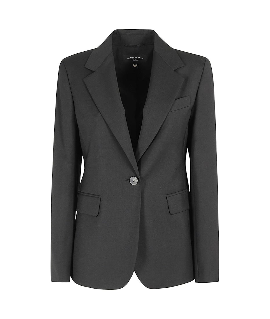 ジャケット WEEKEND MAX MARA single-breasted lamine LAMINE Weekend Max Mara Lamine Single-breasted Jacket | italist