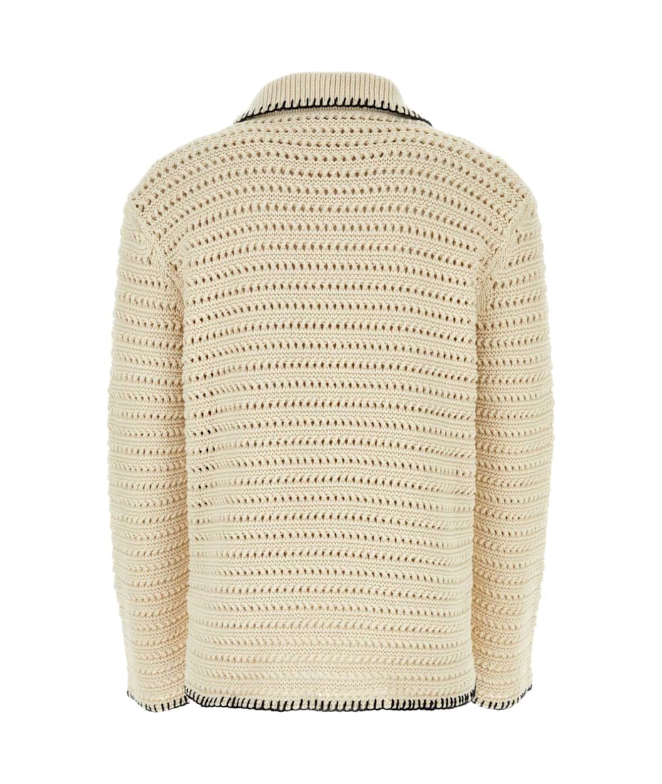 Tシャツ・カットソー ALANUI SS24 Sand crochet shirt (LMHY002R24KNI001 0310) Alanui Sand Crochet Shirt | italist