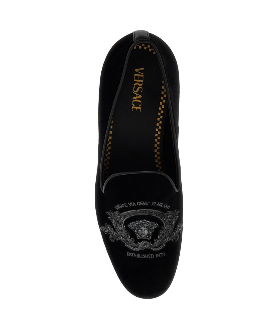 Versace velvet Medusa Lo italist