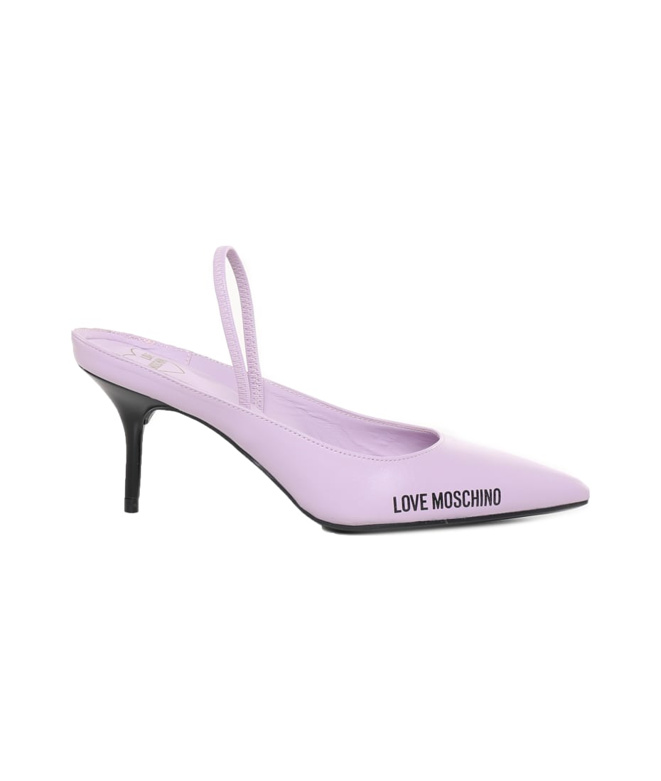 moschino slingback