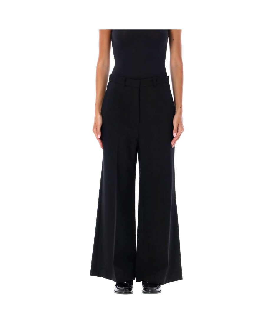 パンツ LOW CLASSIC FW24 WIDE WOOL TROUSERS (LW243PT11 0015) Low Classic Wide Wool Trousers | italist