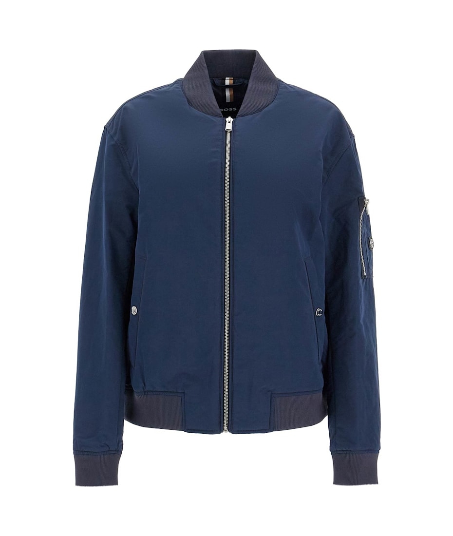 Hugo Boss Waterproof Regular Fit Bomber Jacket italist, ALWAYS