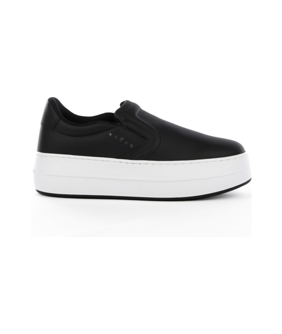 【送料&関税込】Sneakers Hogan Skyscraper Slip On Black Sneakers Hogan Skyscraper Slip On Black | italist