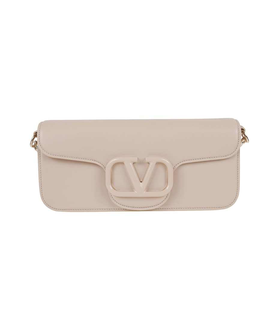 Valentino Loco Small Vlogo Stone Shoulder Bag
